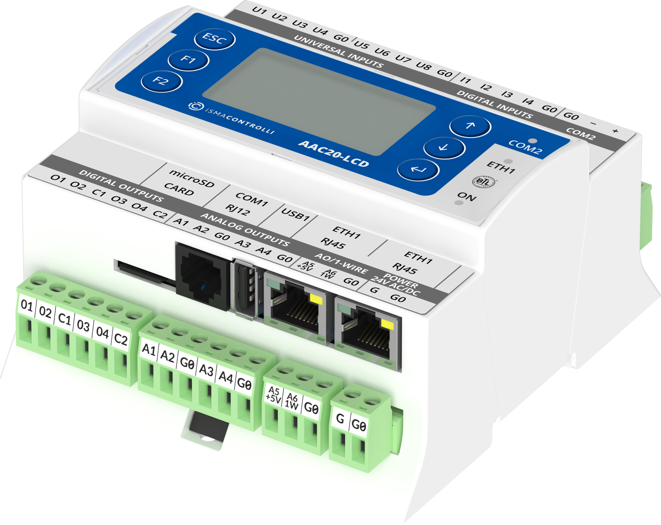 ISMA-B-AAC20-LCD Kontroller Mit LCD | Alvasys Automation Ag